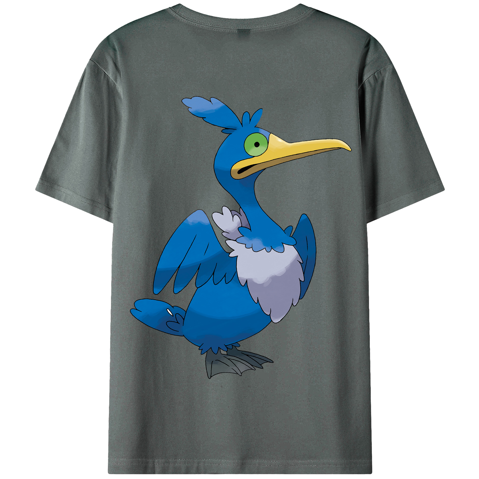 （画像用） ポケットモンスター Pokémon 綿100％半袖Tシャツ（背面プリント）